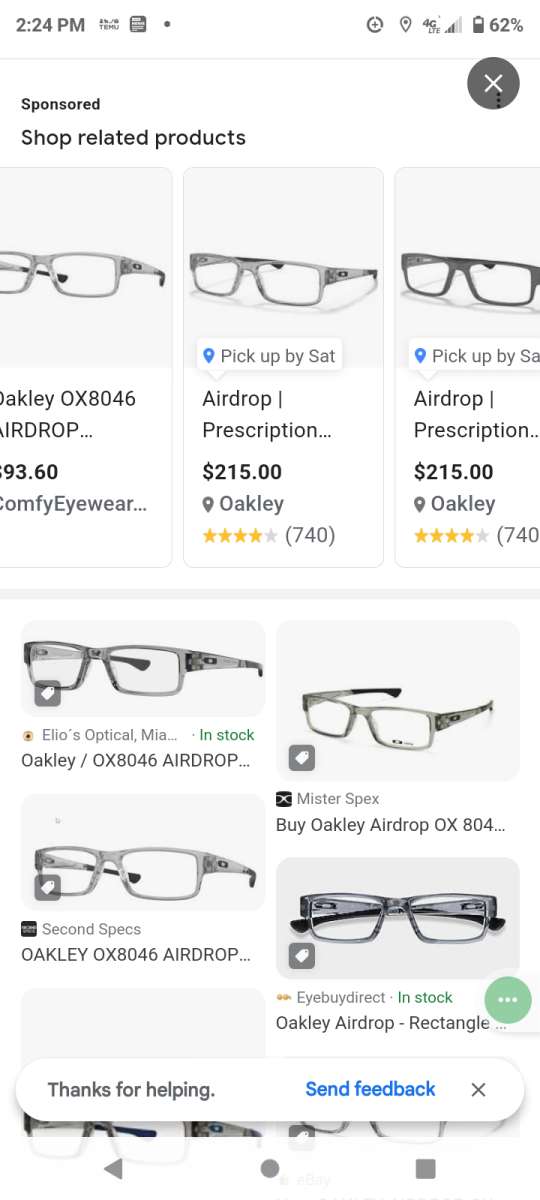 Oakley  readers
