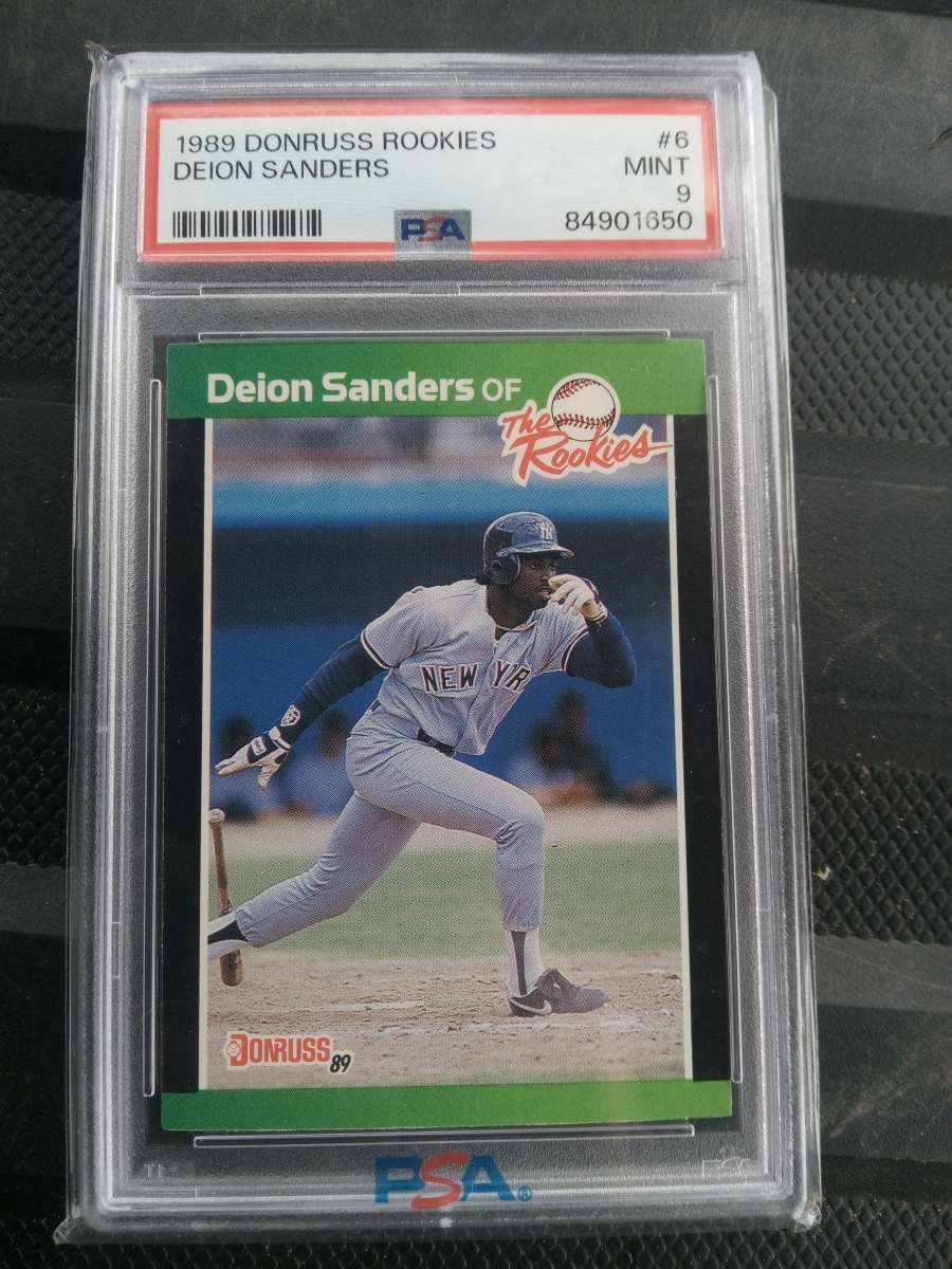 1989 Donruss rookies deion sanders