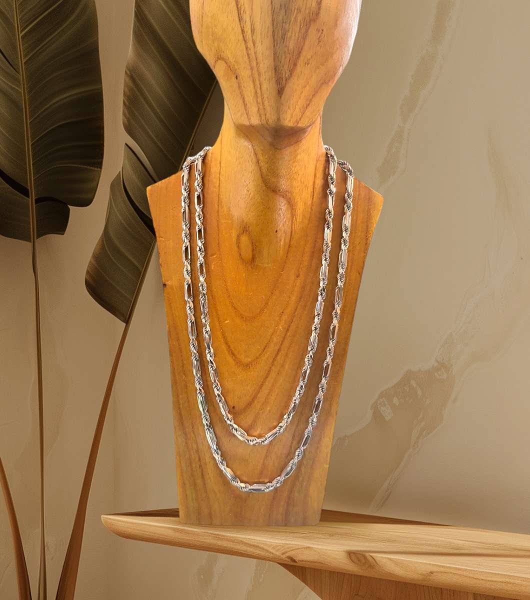 ITALIAN LUXURY MILANO 925 Sterling Silver Solid Chain length