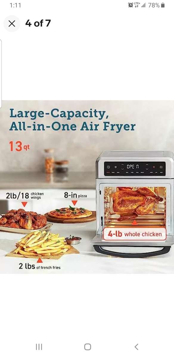 cosori air fryer oven