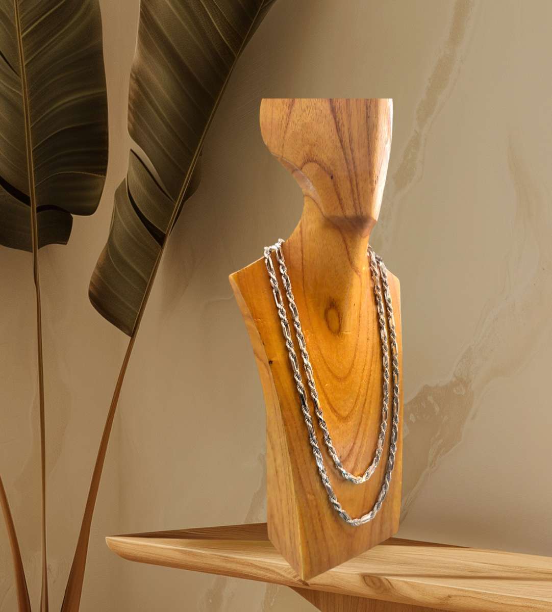 ITALIAN LUXURY MILANO 925 Sterling Silver Solid Chain length