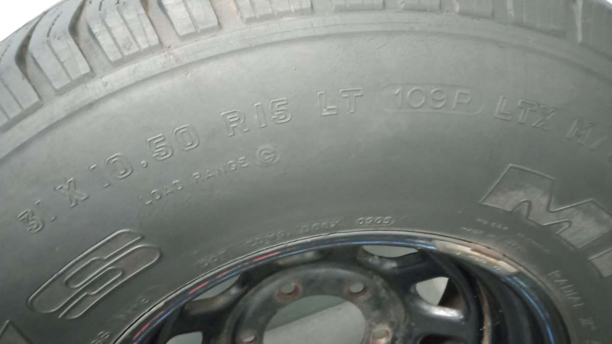 the  set of 4 tires and wheels R15