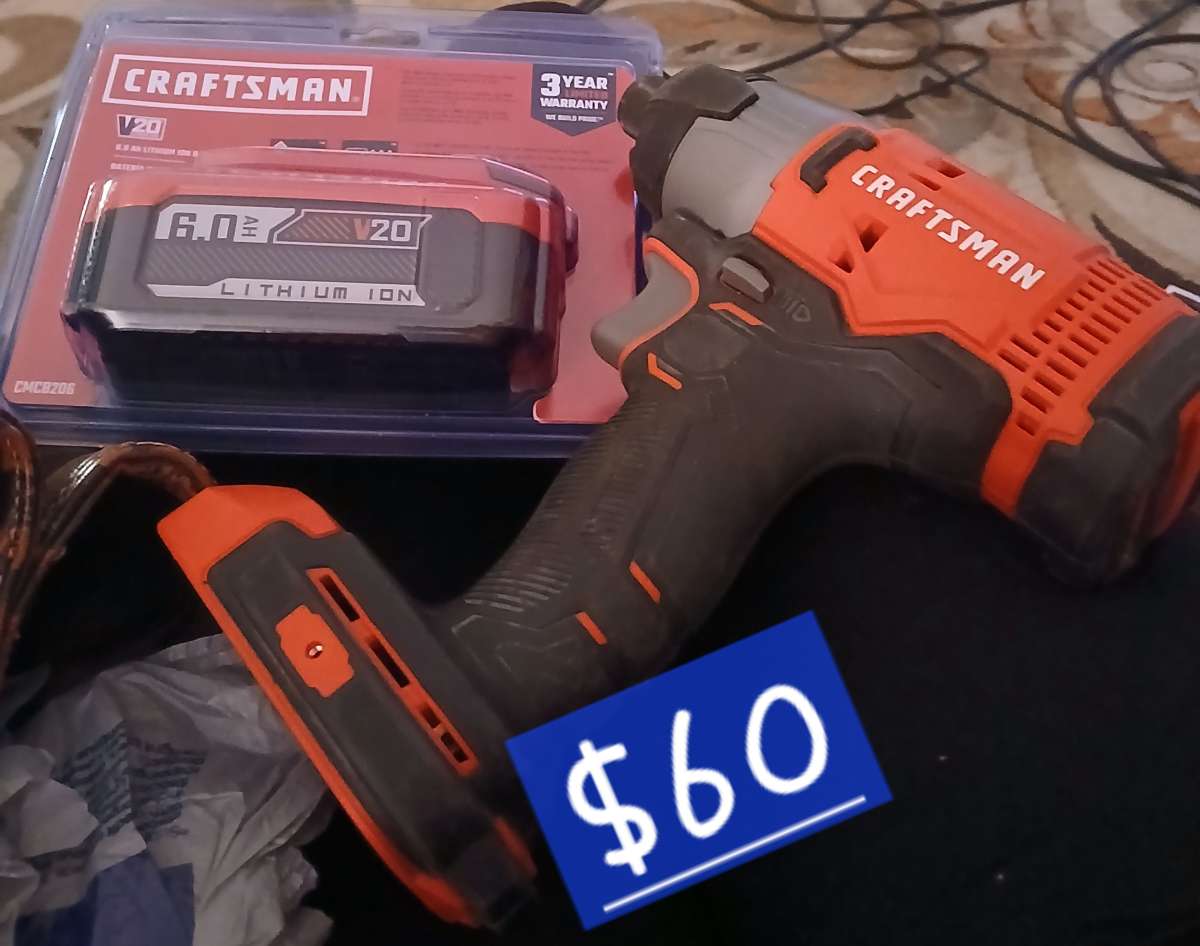 Craftsman drill 20V