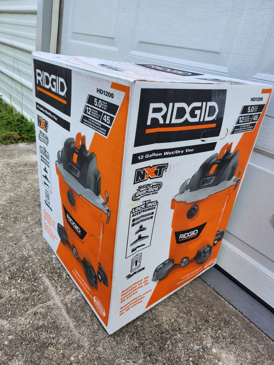 Ridgid 12 Gallon NXT Wet Dry Vac