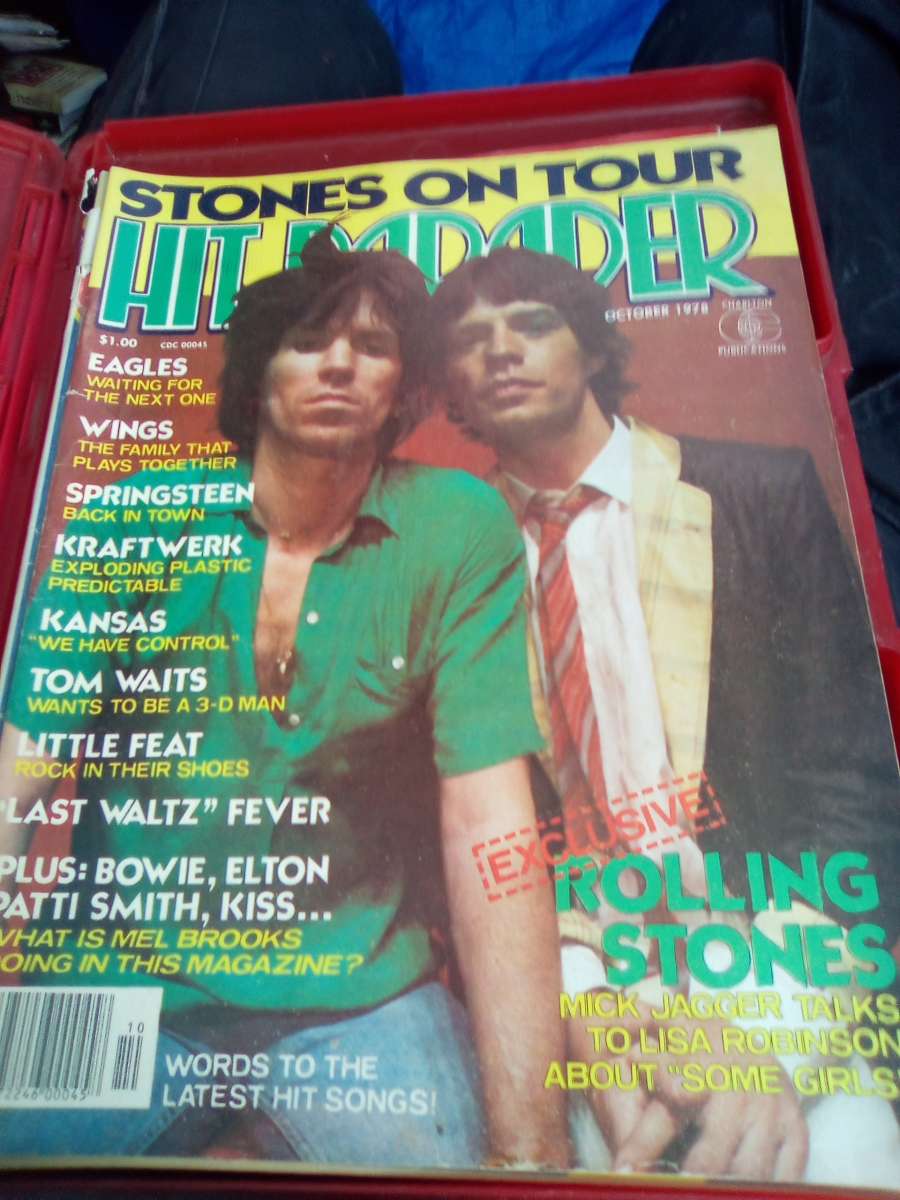 rolling stones hitparader 1978