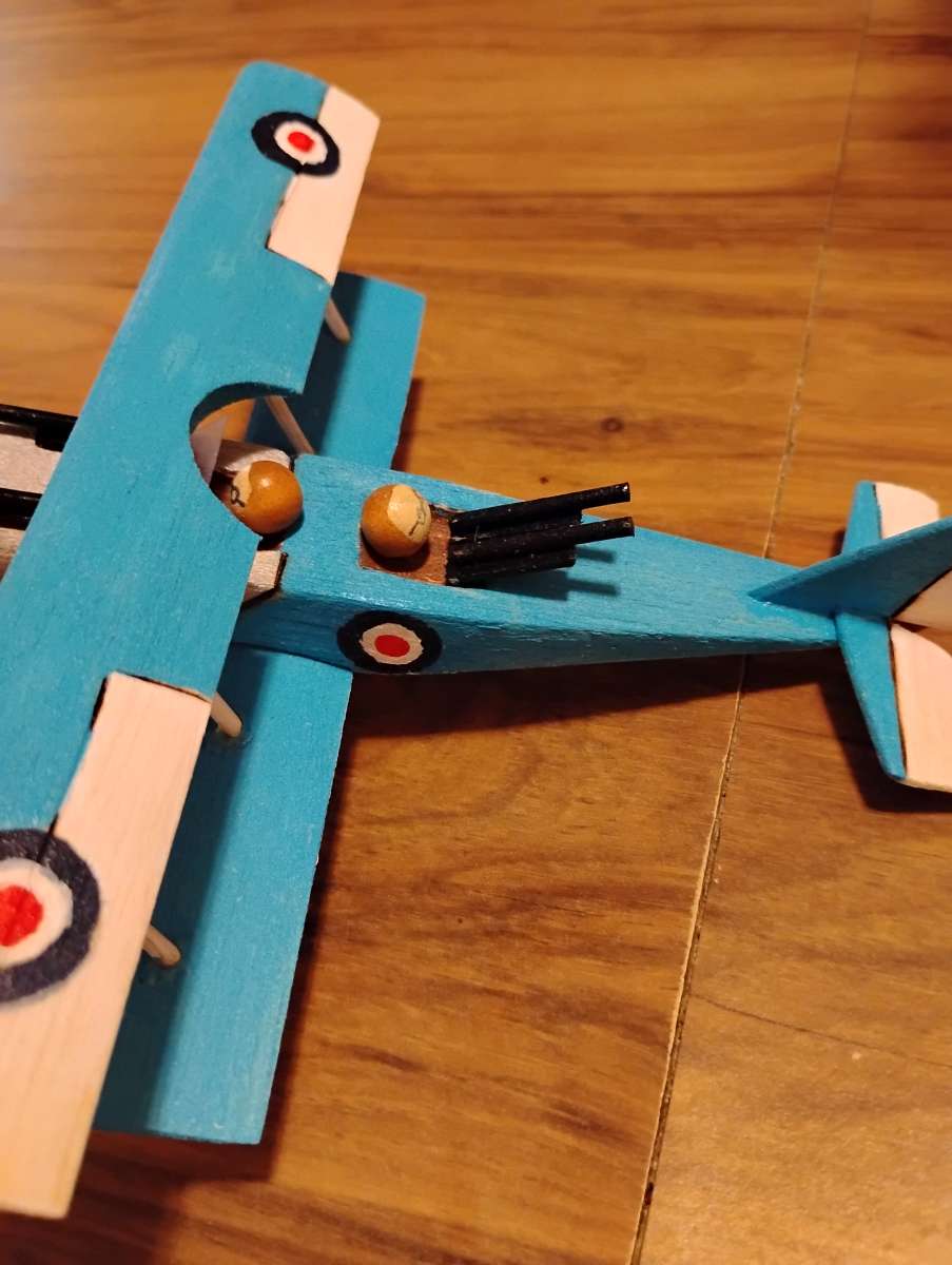 world war 2 biplane model