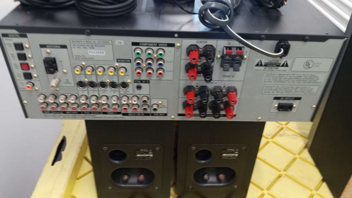 the receiver Sony digital audio video control center CR antt