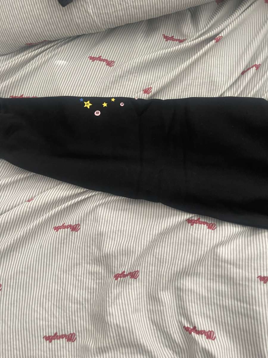 Black OG pink sp5der hoodie Authentic