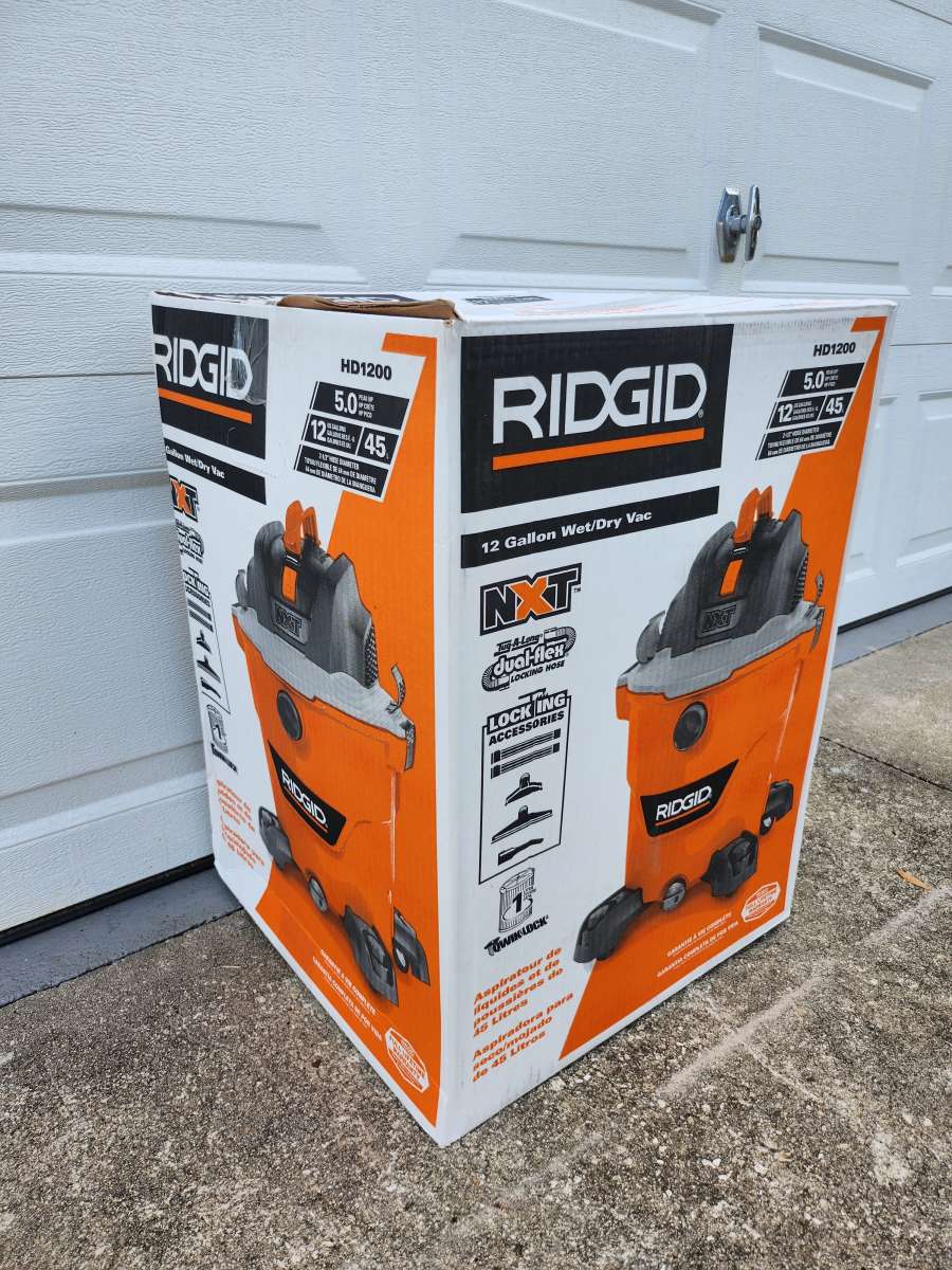 Ridgid 12 Gallon NXT Wet Dry Vac