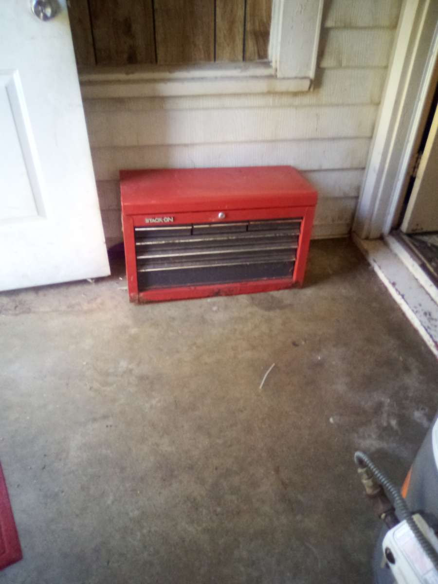 Nice 6 drawer tool box working Perfect