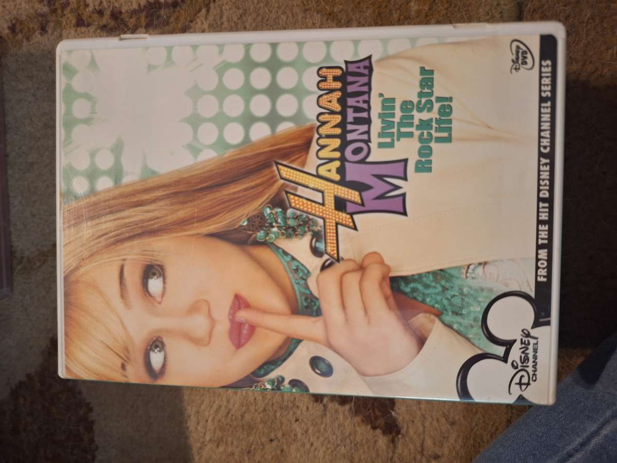 HANNAH MONTANA LIVIN THE ROCK STAR LIFE DVD