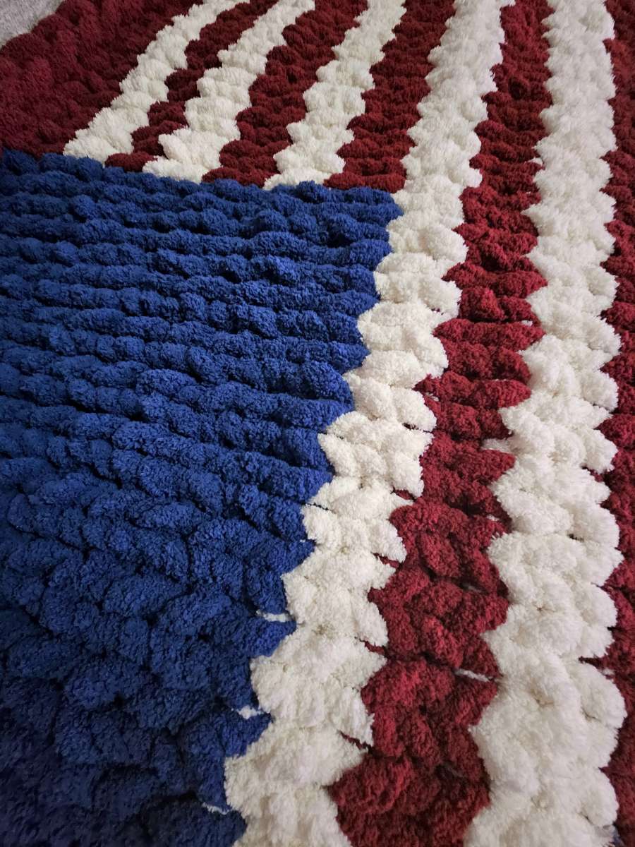American Flag Blanket