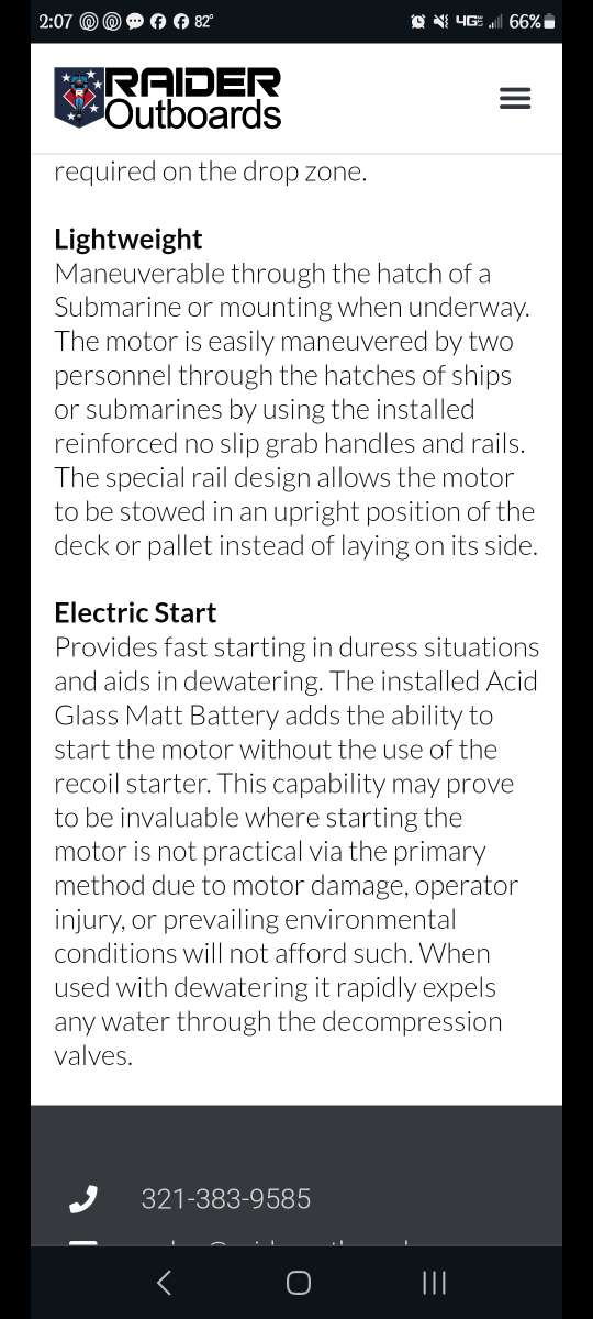 raider 40hp outboard