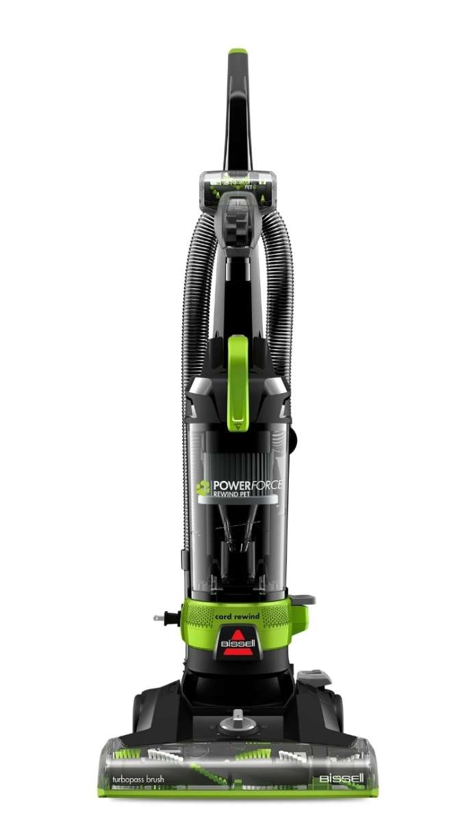 Bissell Powerforce Helix Turbo Rewind Pet Upright Vacuum