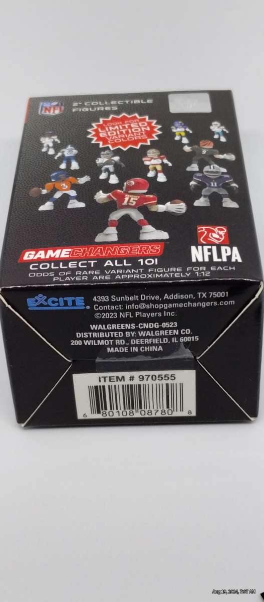 NFL Game Changers 2 inch collectible figures