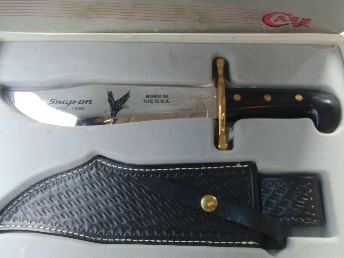 Case XX Snap on Bowie knife
