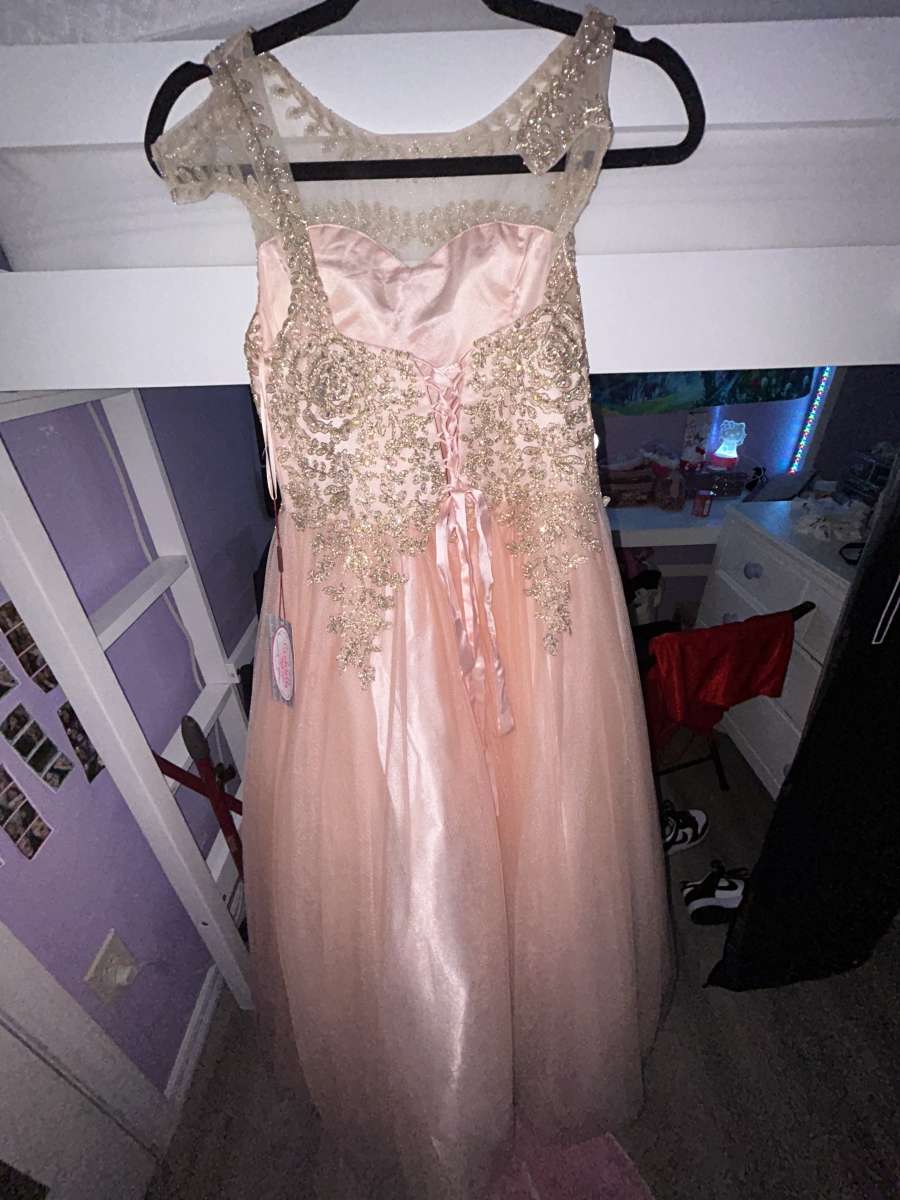 pink pageant dress