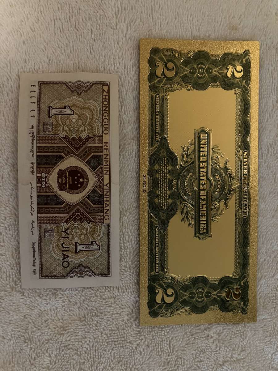 Gold Collectible Bank Note