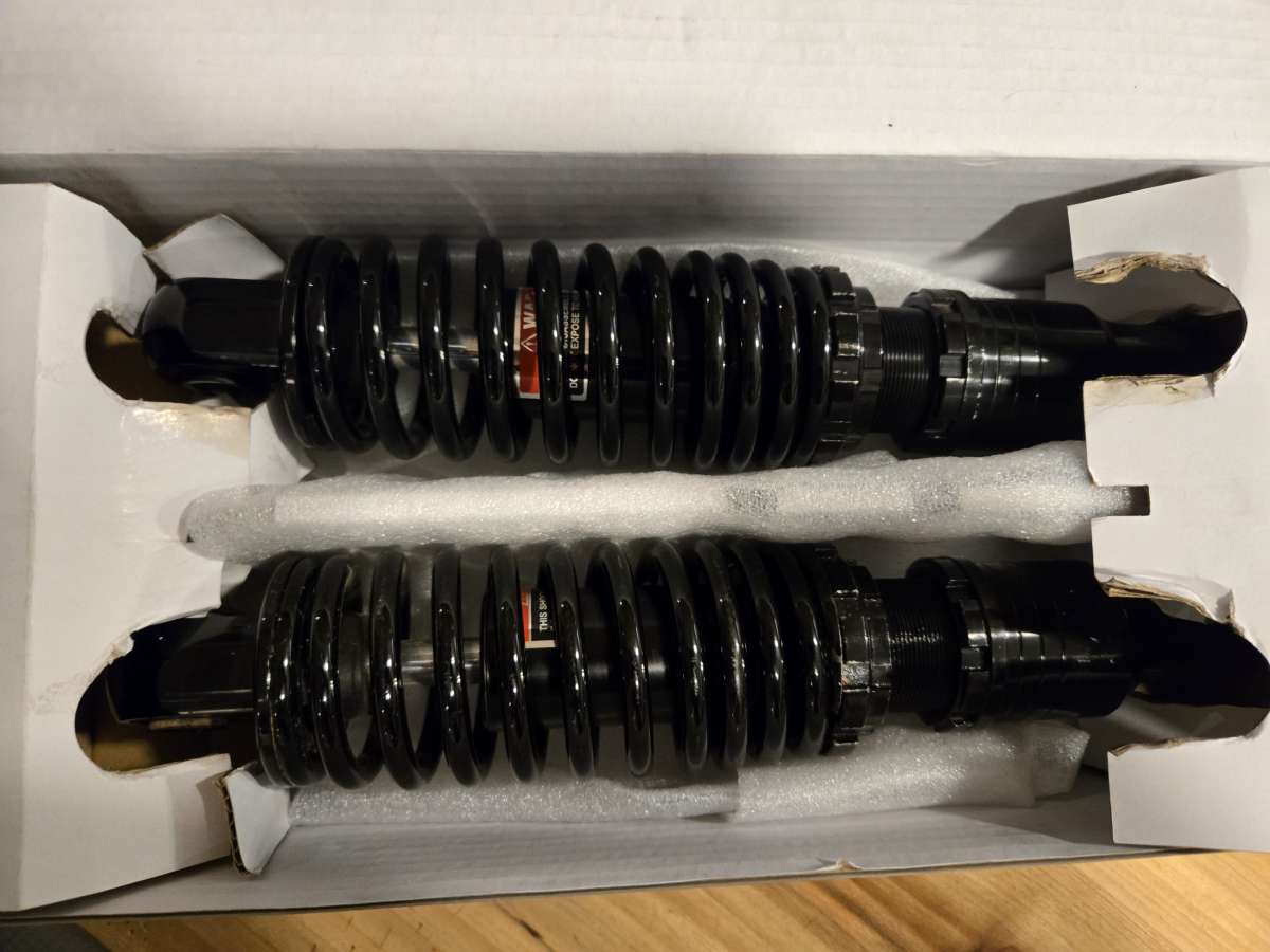 drag specialties premium rear shocks