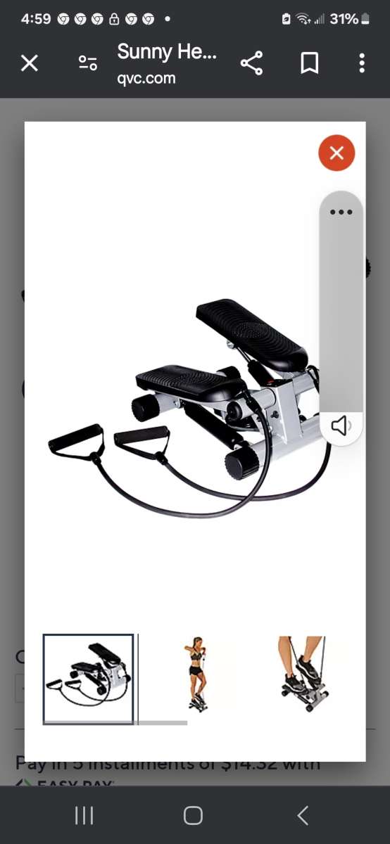 mini Stepper  brand new still in box