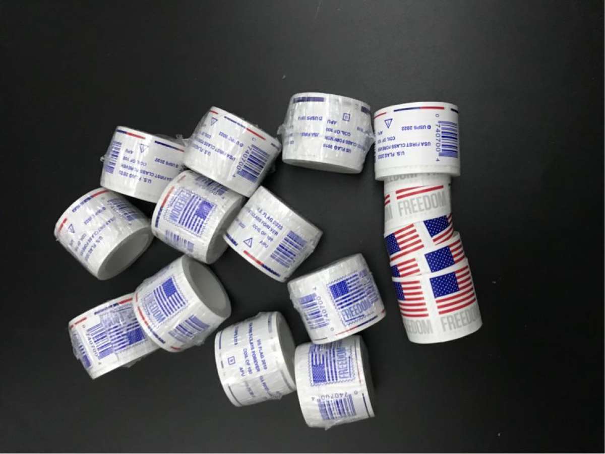 Forever Stamps 2023 Flag 10 coil rolls