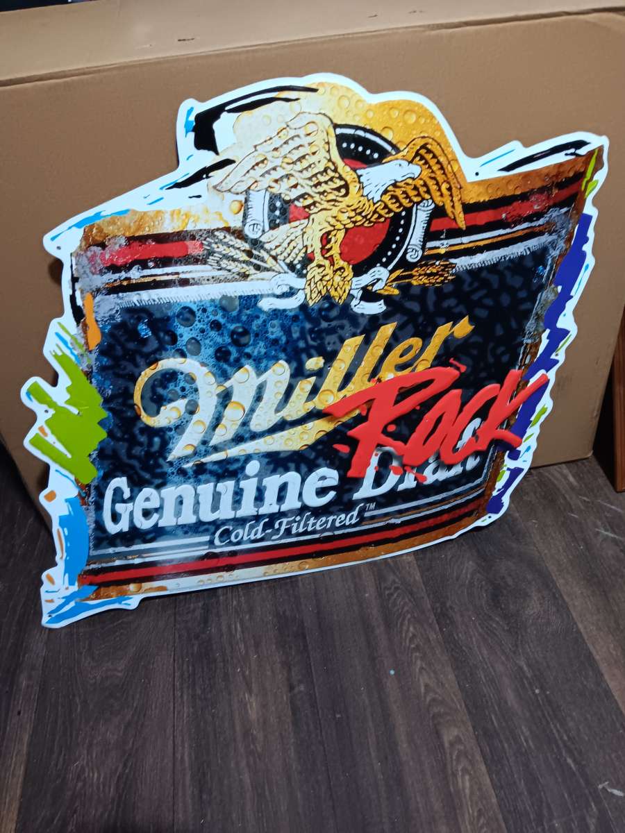 Miller DRAFT BEER SIGN  A