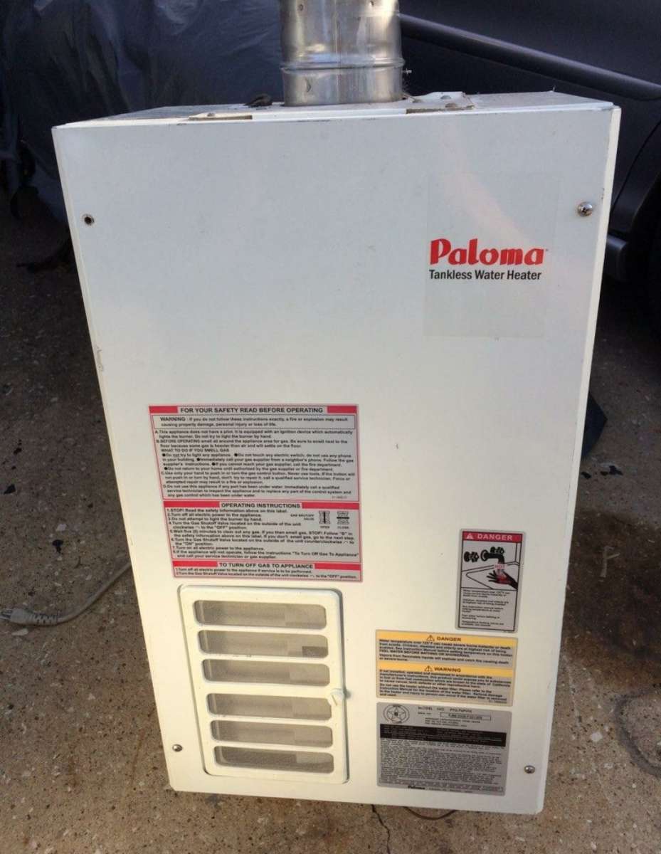 Paloma indoor Gas Tankless Water heater