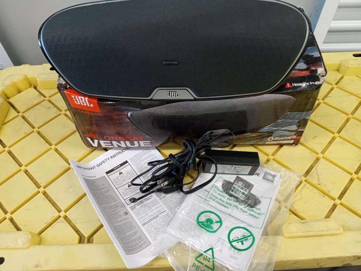 the JBL speaker model venue new