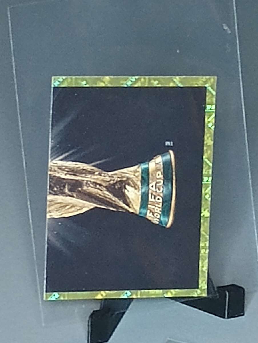 2022 world cup Qatar mini sticker gold border 10 card lot