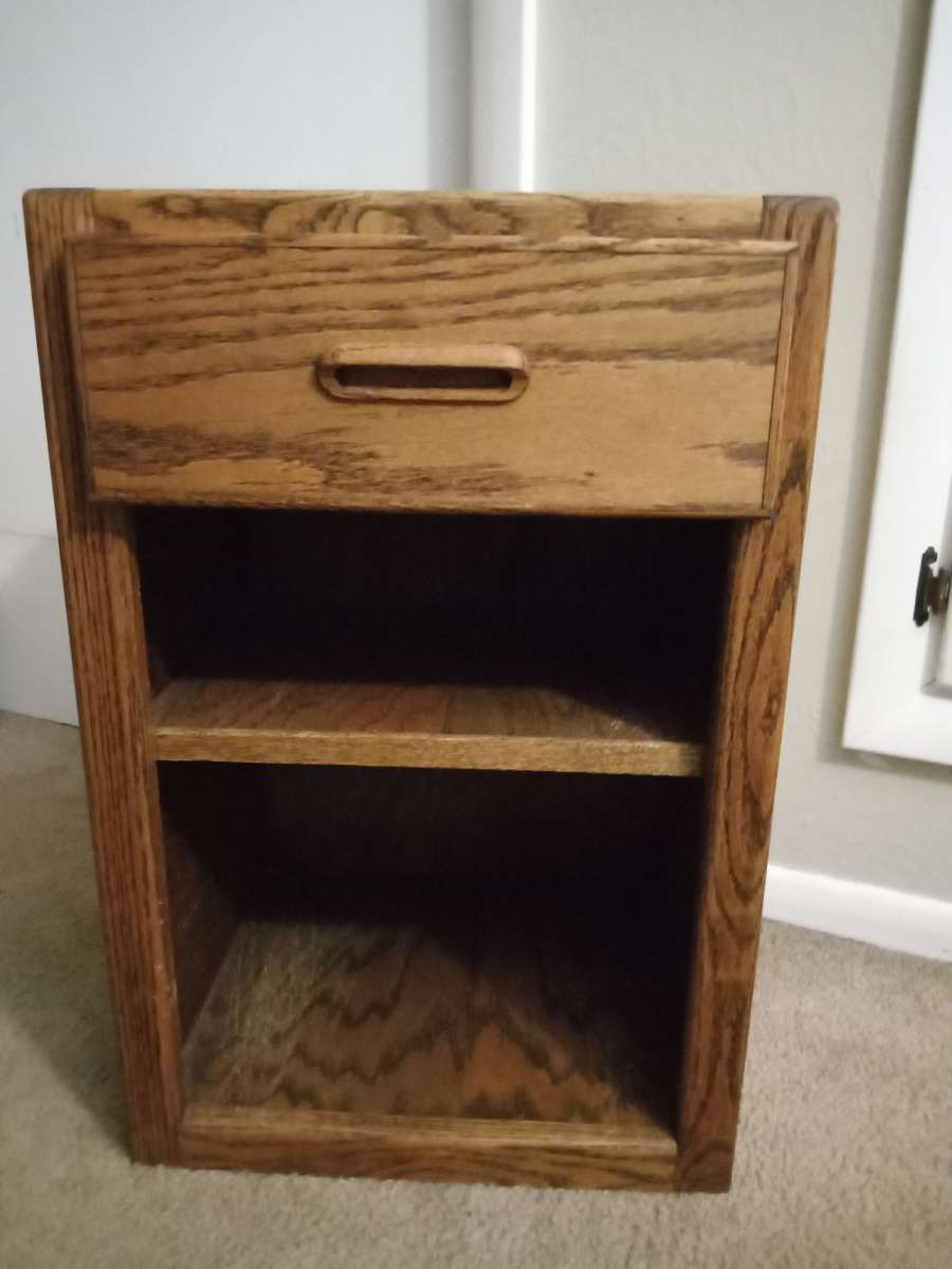 Solid wood Nightstand