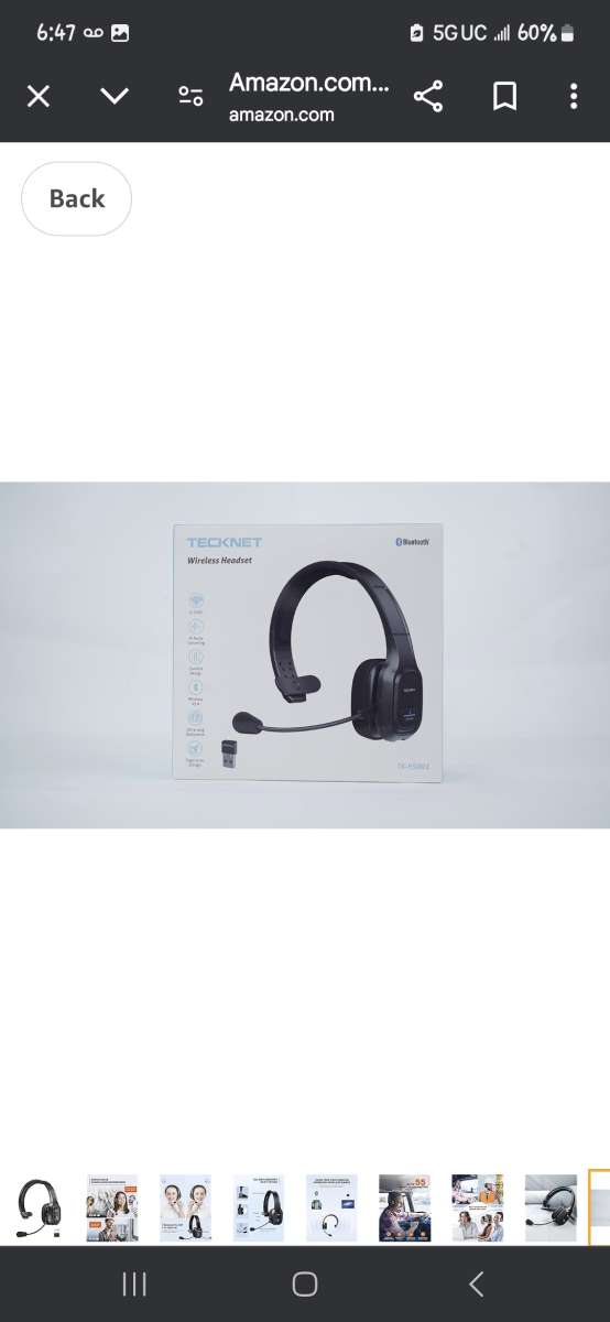 TECKNET Trucker Bluetooth Headphones