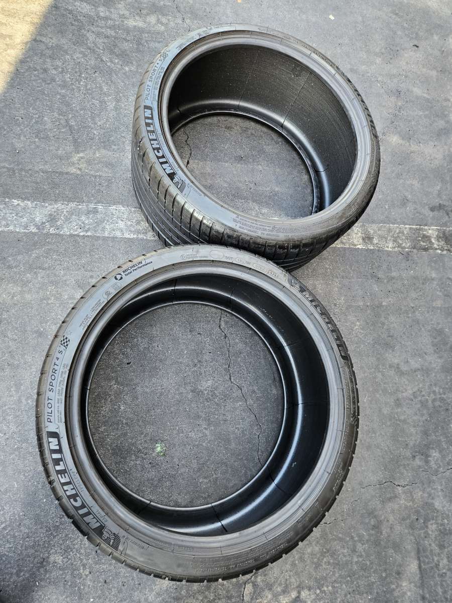 2 PCS OF TIRES MICHELIN PILOT SPORT 4S