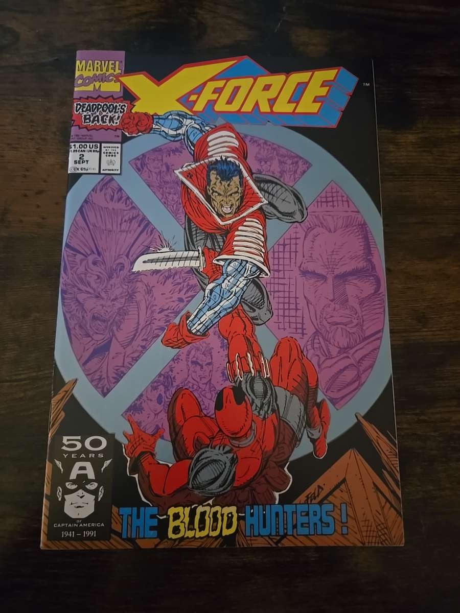X Force DEADPOOL 2ND APP NM COMIC