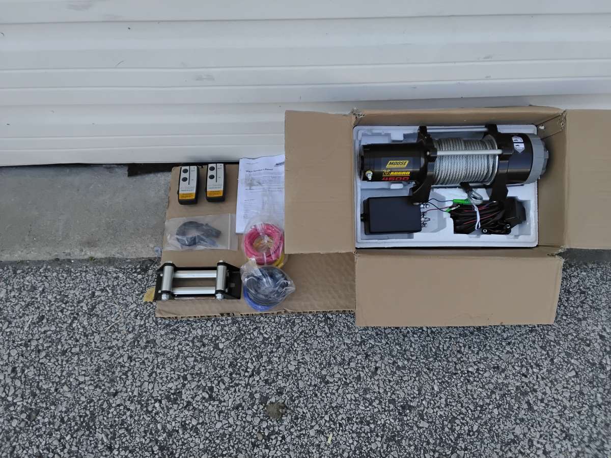 Nice Moose Aggro Electric Winch Model 4500 OEM New