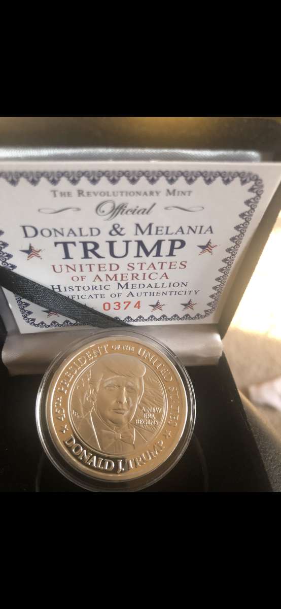 Trump Silver Coin