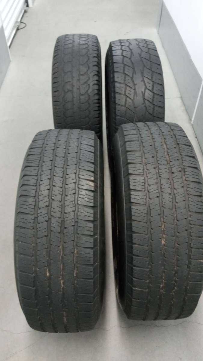 the  set of 4 tires and wheels R15