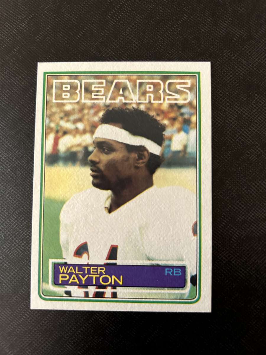 1983 Topps Football 36 Walter  Payton