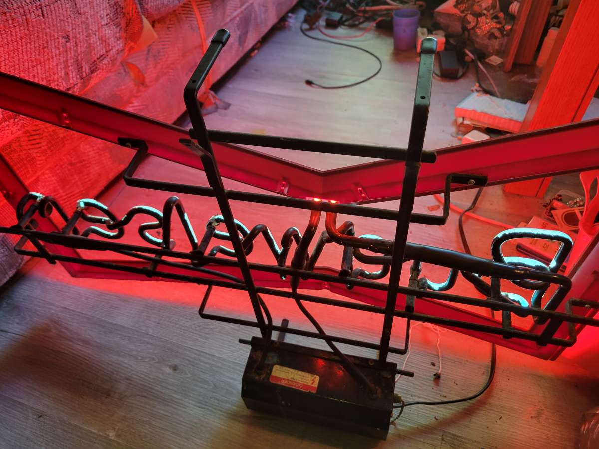 very rare vintage Budweiser neon beer Ad sign