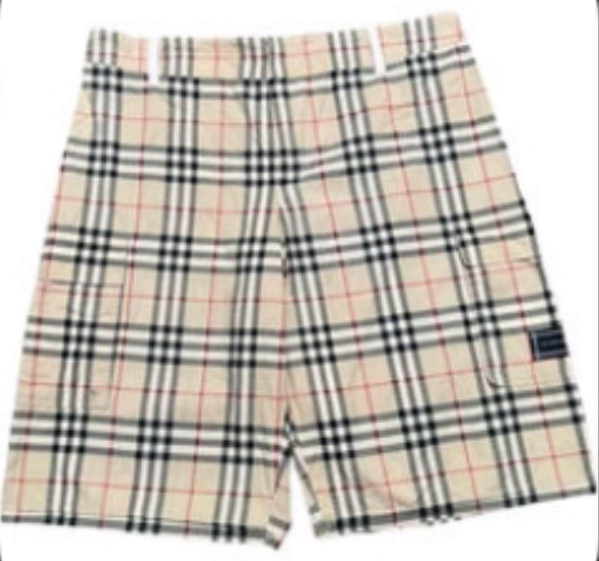 Vintage Burberry nova check shorts xl men
