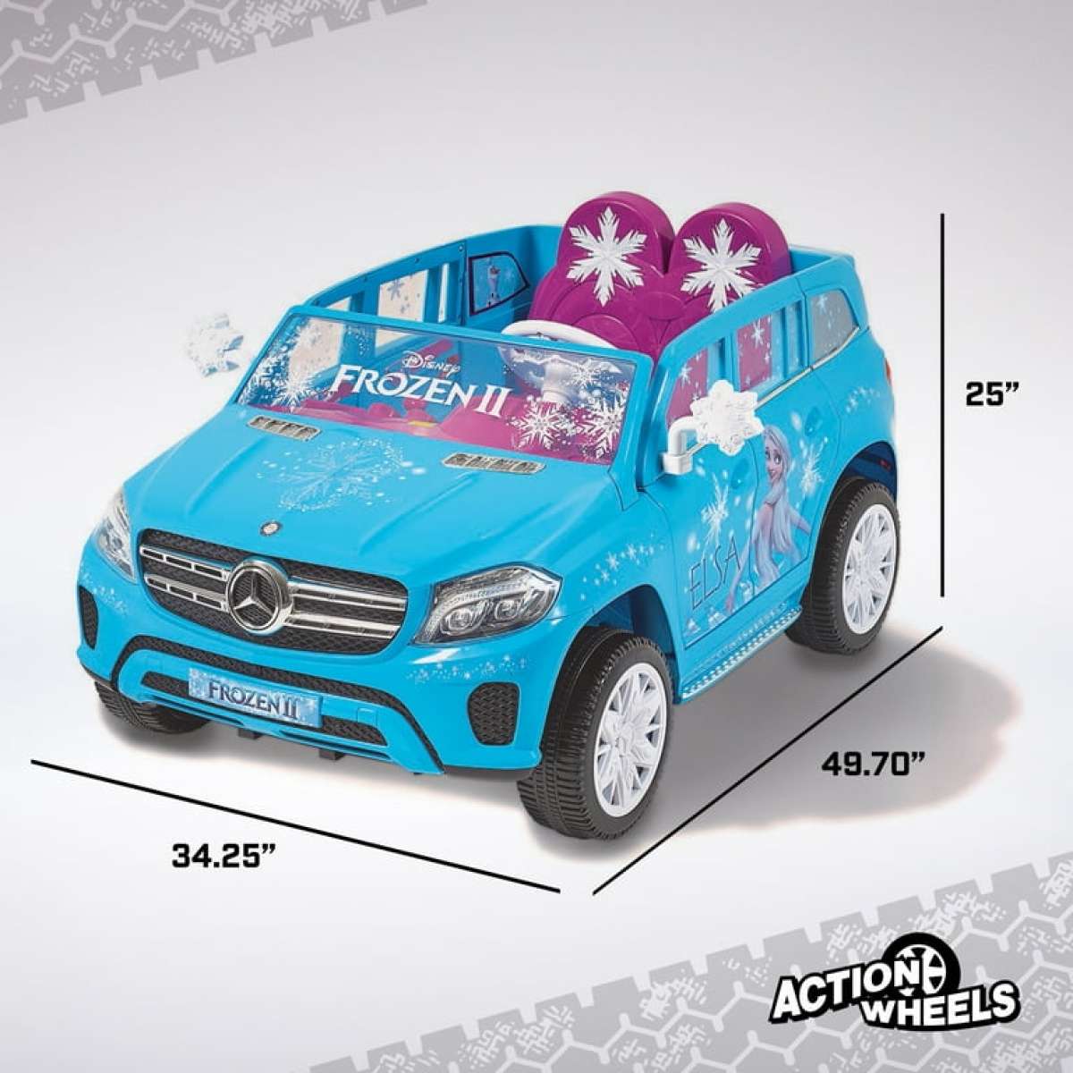 Disney frozen Mercedes 12volt battery operated car