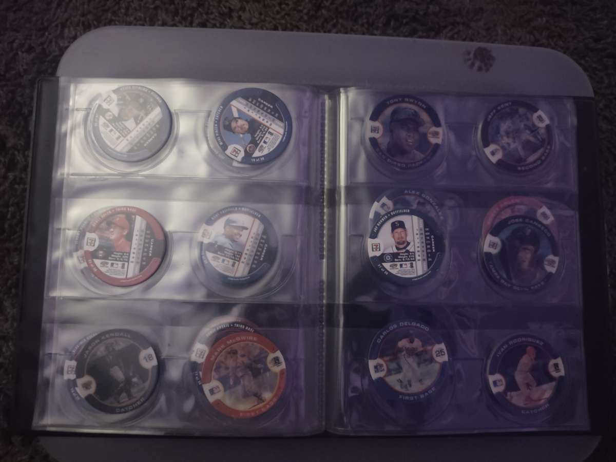 1984 baseball coins sponsored by 7Eleven from the 80