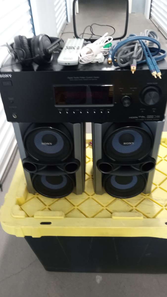 the receiver Sony digital audio video control center CR antt