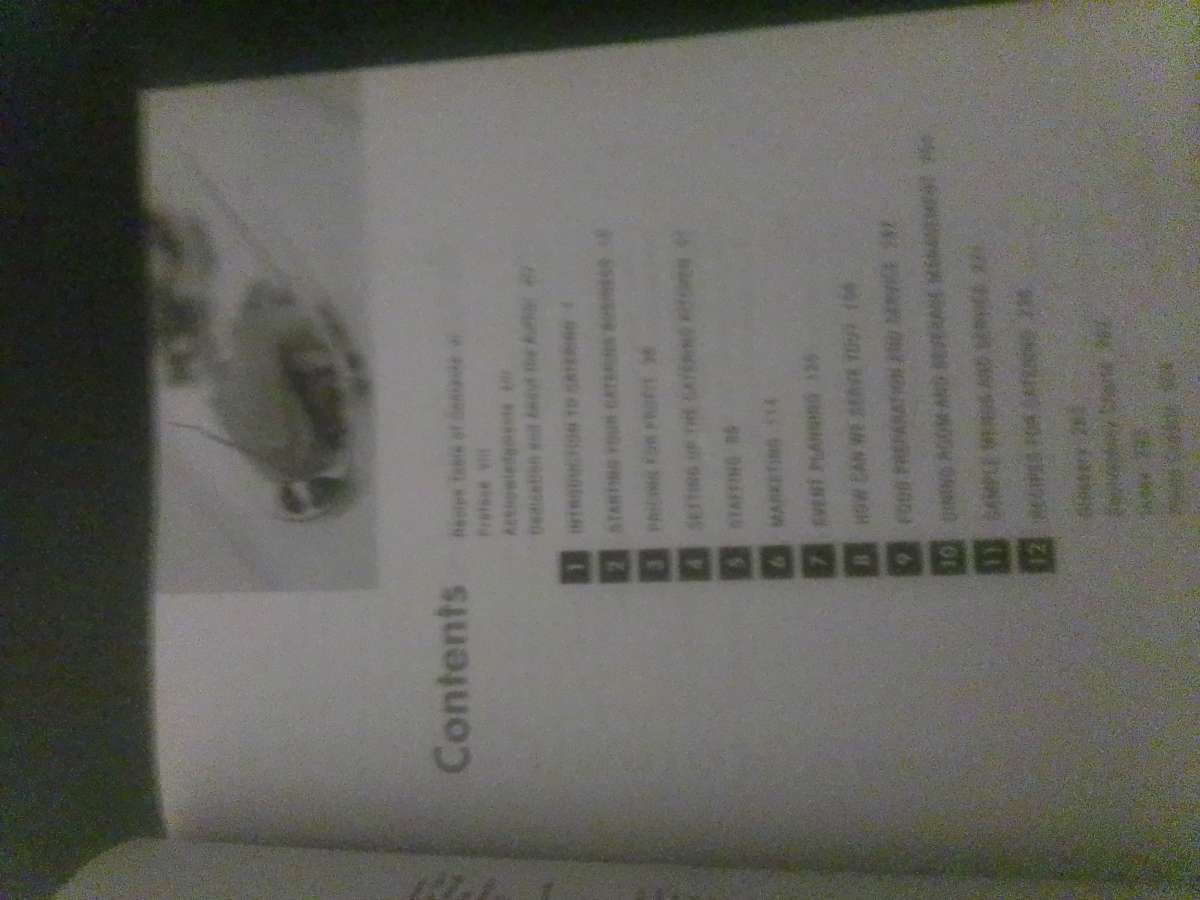 2nd Edition Catering Text Book from The Culinary Institute