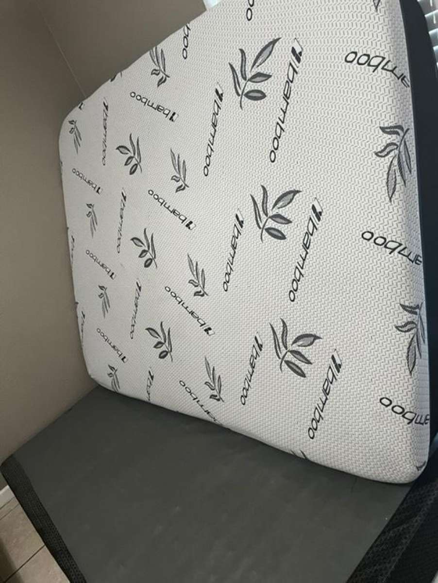 queen size bed and mattress