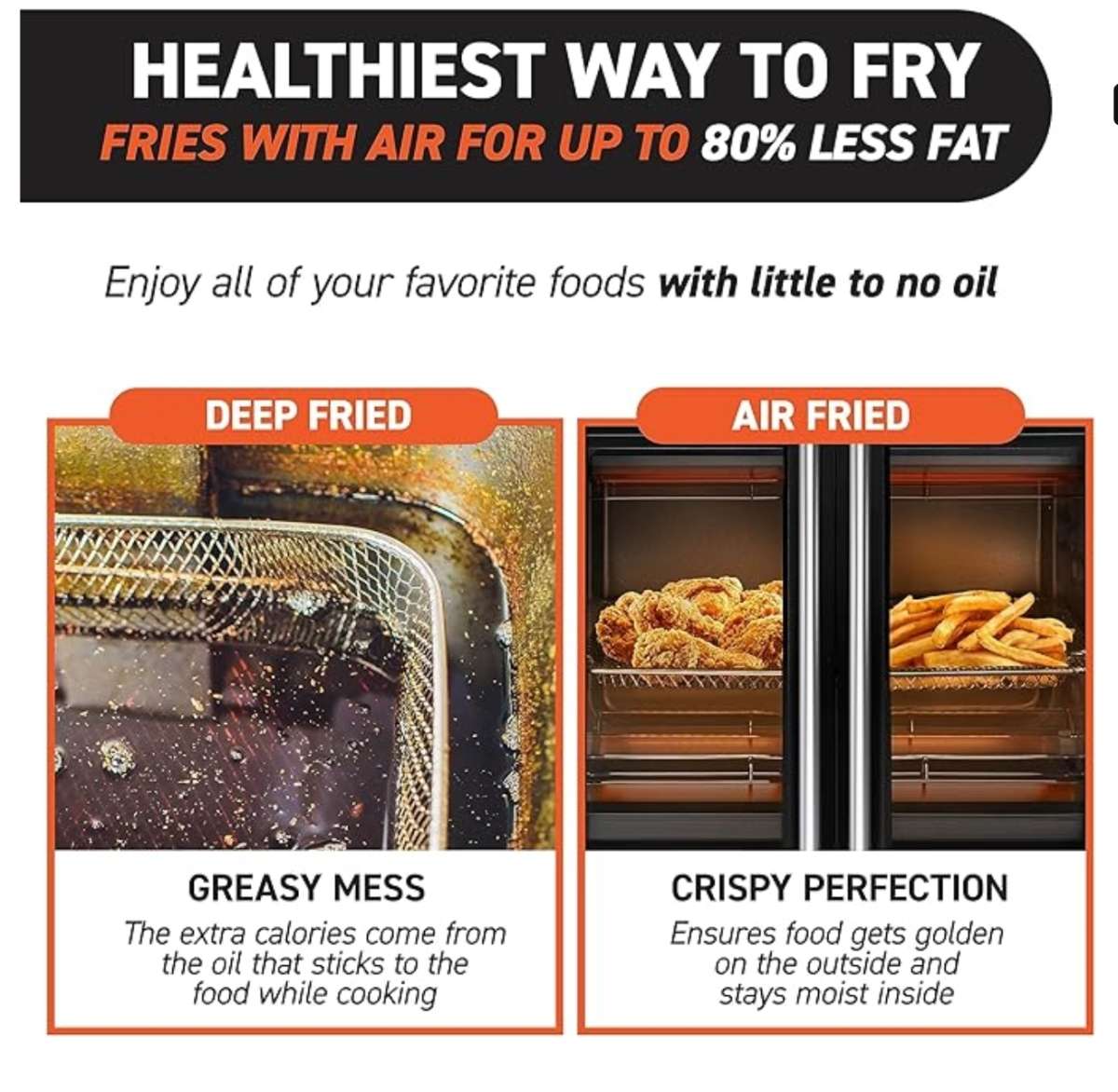 Gourmia Air Fryer Oven Combo