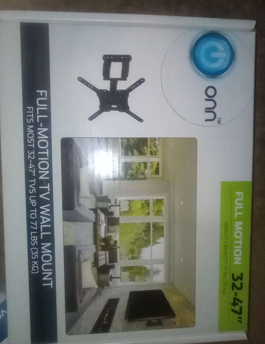 TV mount and portable DVD player