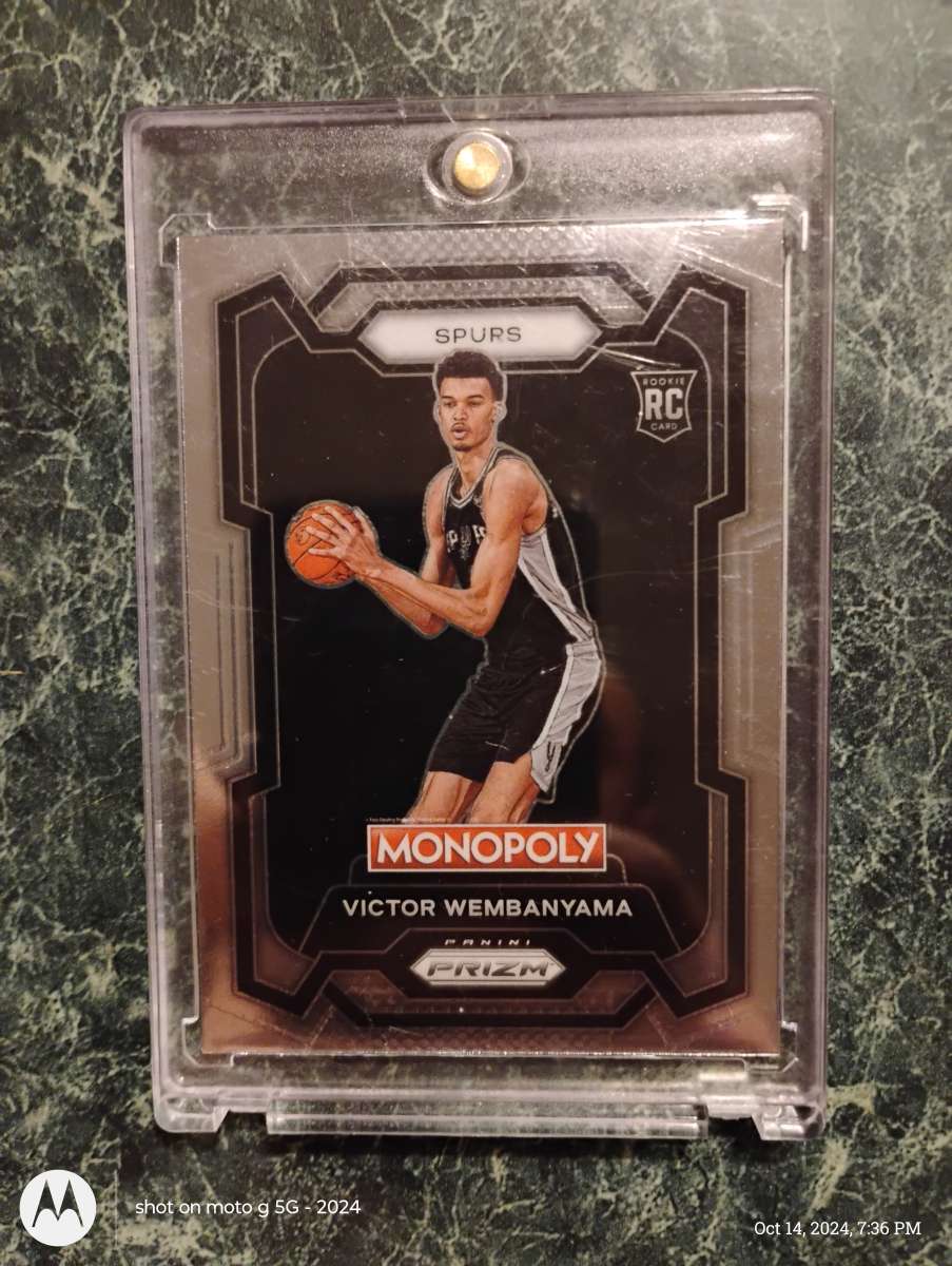 Panini Prizm Monopoly Victor Wembanyama