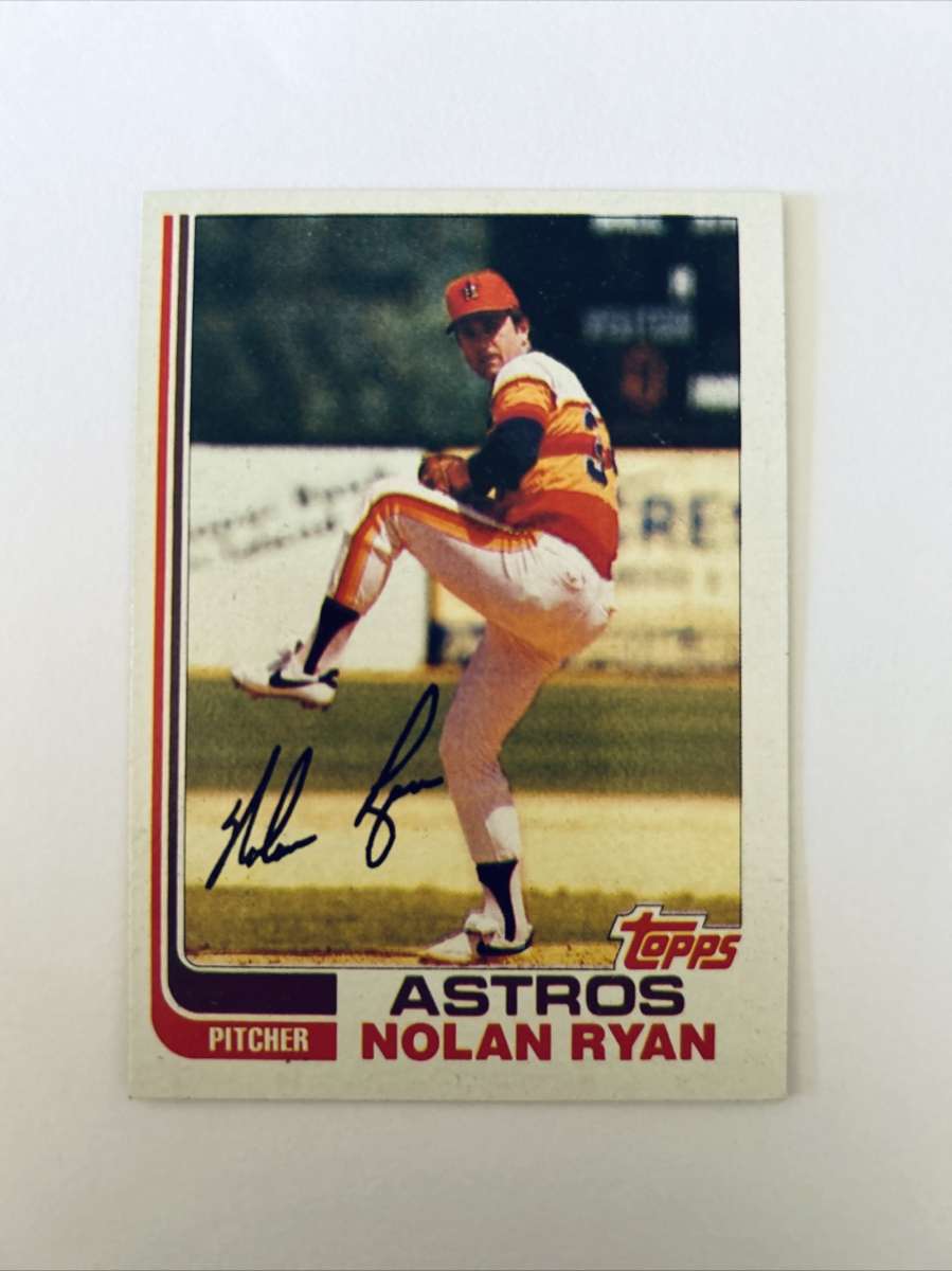 1982 Topps Nolan Ryan Baseball card