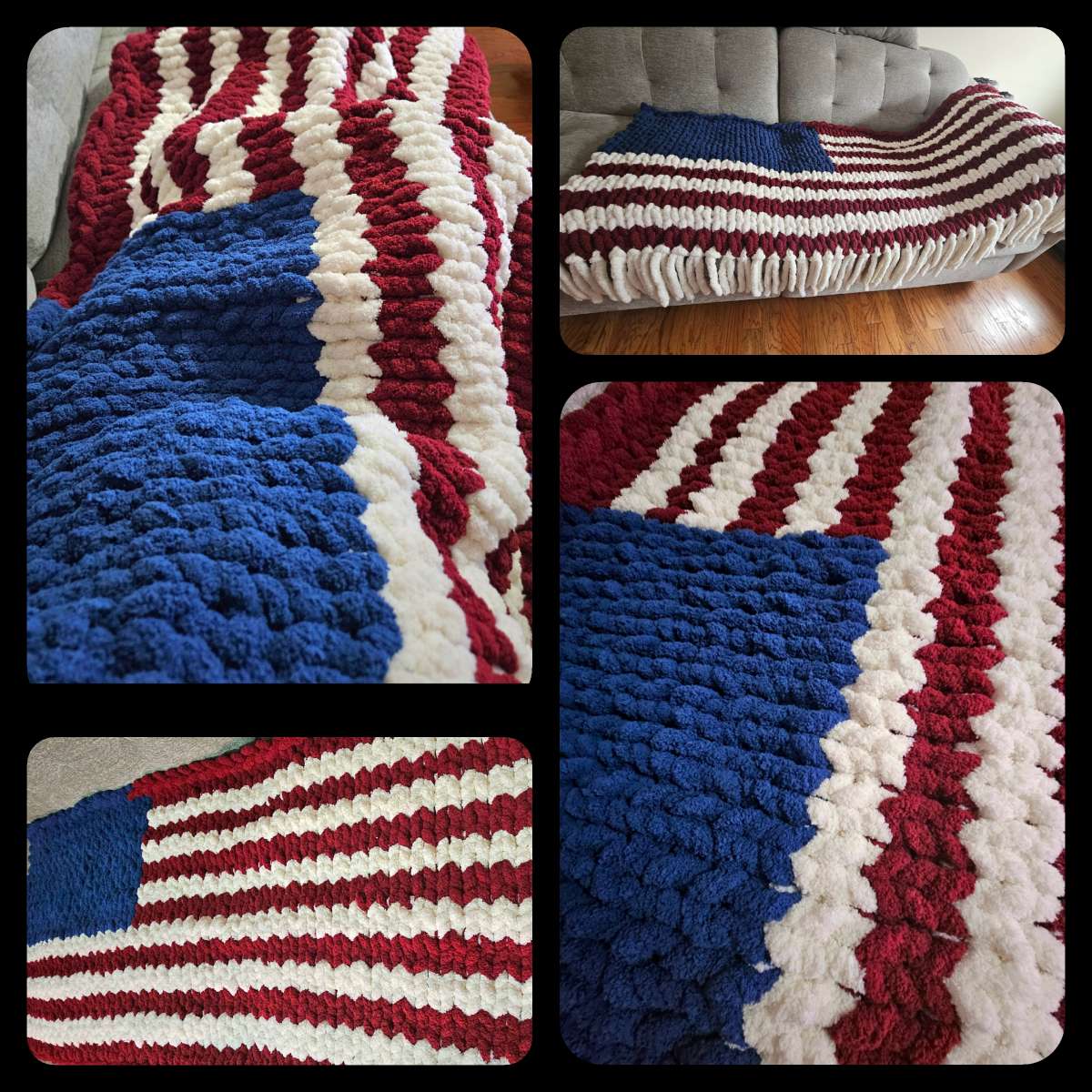 American Flag Blanket