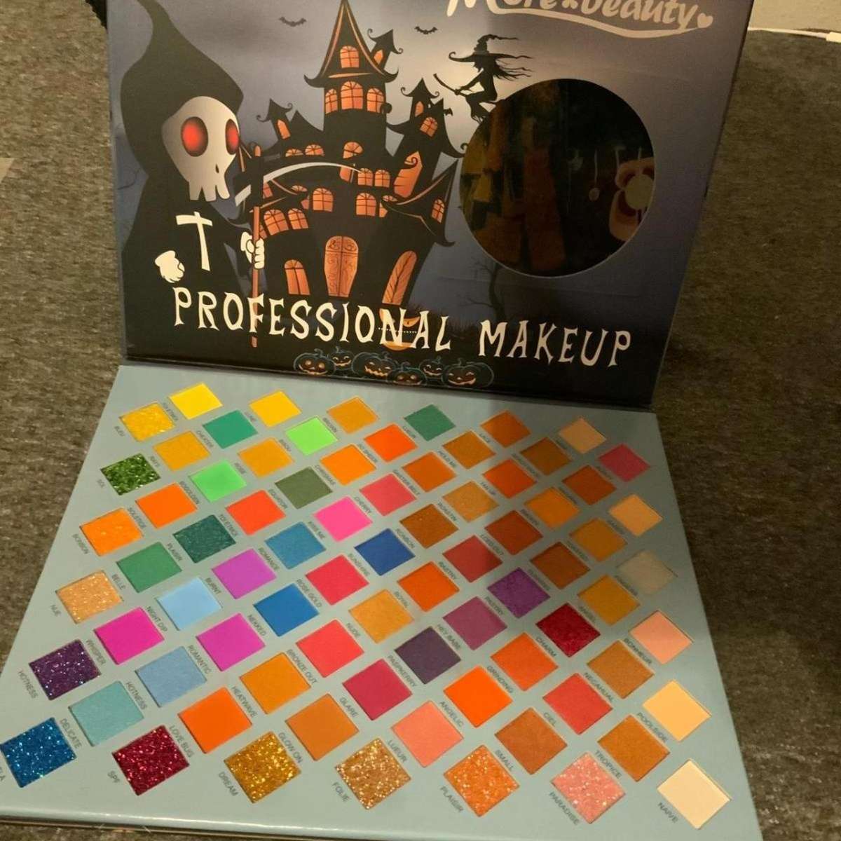 More Beauty Eyeshadow Palette 78 colors